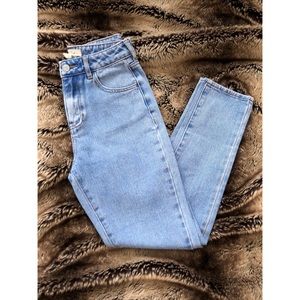 Brandy Melville John Galt Light Wash Mom Jeans